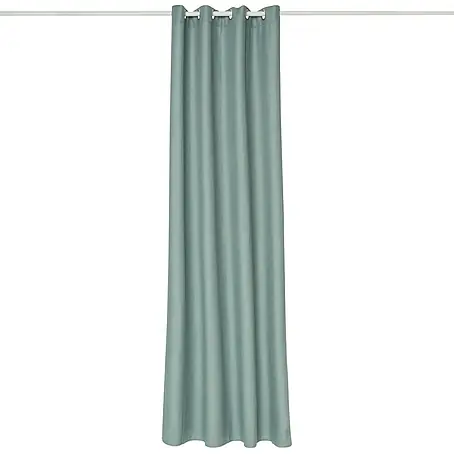 Cortina con ollaos Plata Cristel