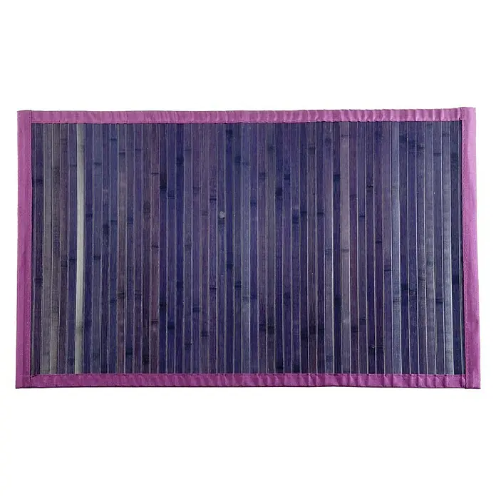 Alfombra de bambú - Berenjena, 180 x 120 cm