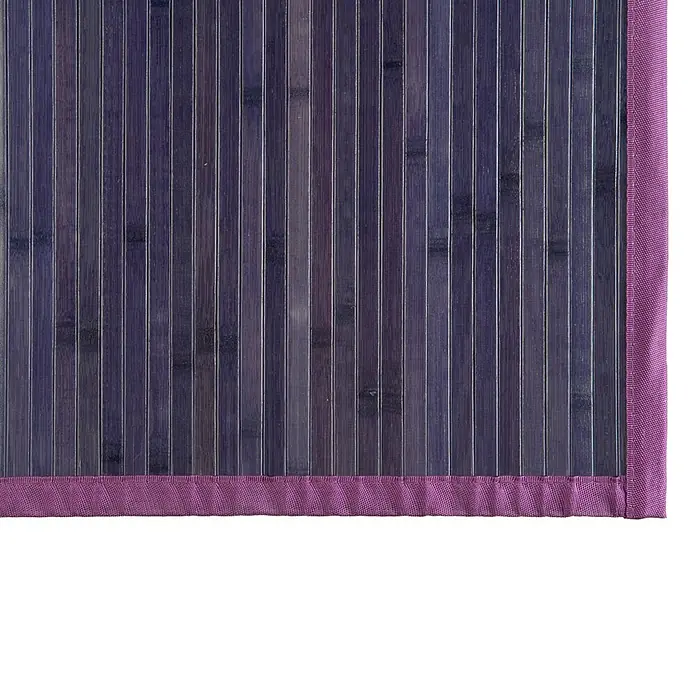Alfombra de bambú - Berenjena, 180 x 120 cm