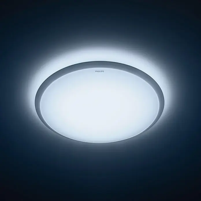 Philips Plafón LED redondo Cavanal - 18 W, Blanco