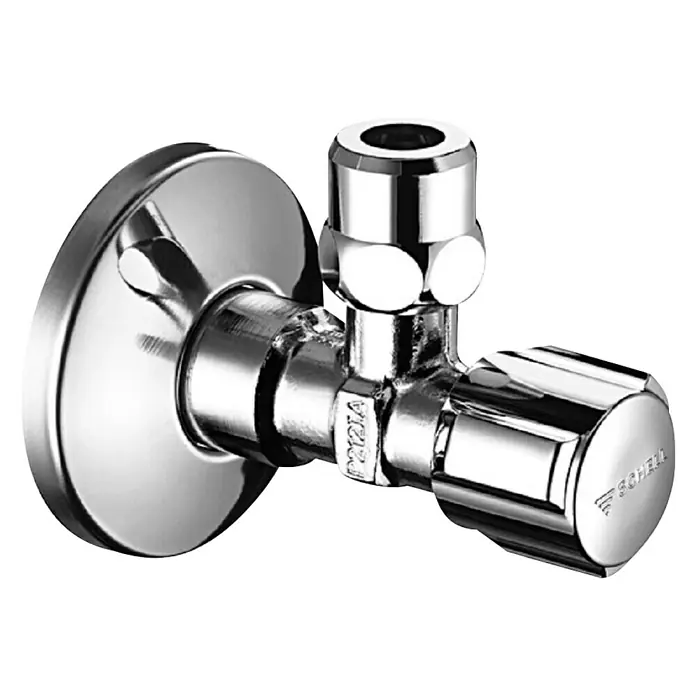 Schell Kutni ventil Comfort 4917 - ½″, ASAG easy sustav - Pogled sprijeda