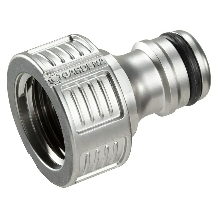 Gardena Hahnstück - Gewindegröße Wasserhahn: 21 mm (G ½″) - Rechte Seitenansicht