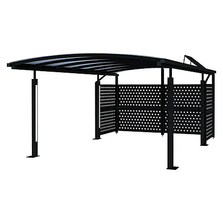 Abson Calux Endwand für Einzelcarport II