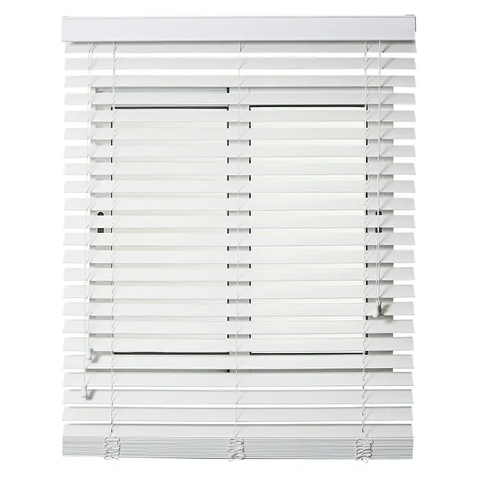 Persiana para claraboya tipo madera - Color: Blanco, Manual, An x Al: 120 x 175 cm