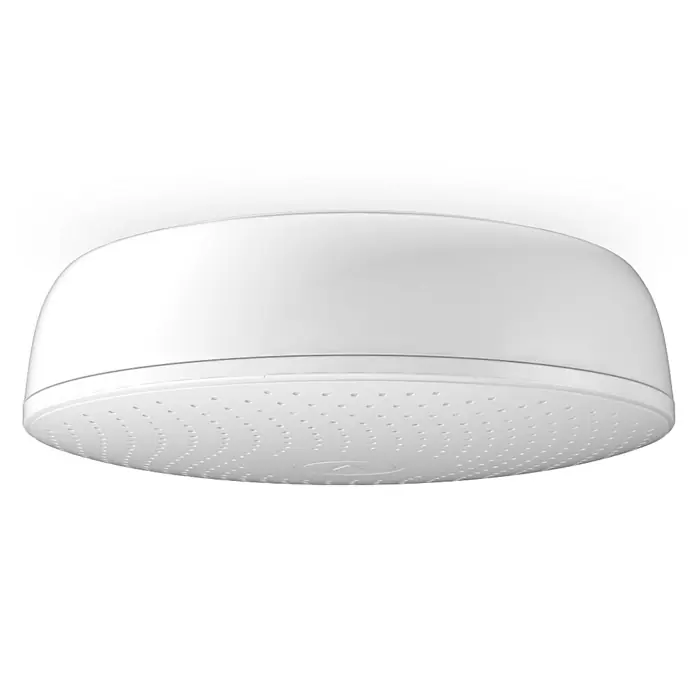Airthings Luftqualitätsmonitor mit Radongasmelder Plus - Durchmesser: 119 mm, Batterielaufzeit: Bis zu 1,5 Jahre - Vorderansicht