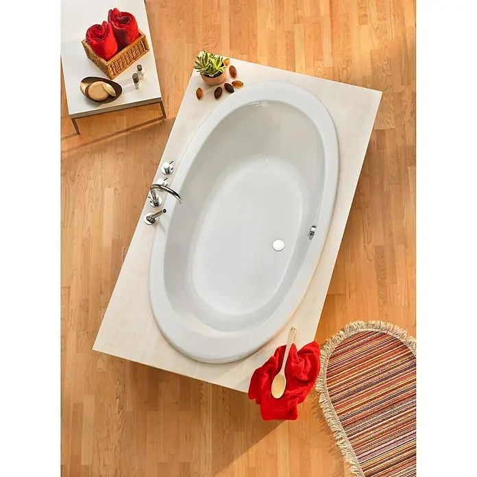 Ottofond Badewanne Antigua - 180 x 96 cm, Sanitäracryl, Weiß - Stimmungsaufnahme
