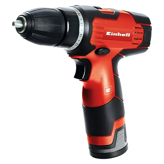 Einhell Akku-Bohrschrauber TH-CD 12-2 Li - 12 V, Li-Ionen, 1,3 Ah, 1 Akku, Leerlaufdrehzahl: 0 U/min - 1.300 U/min