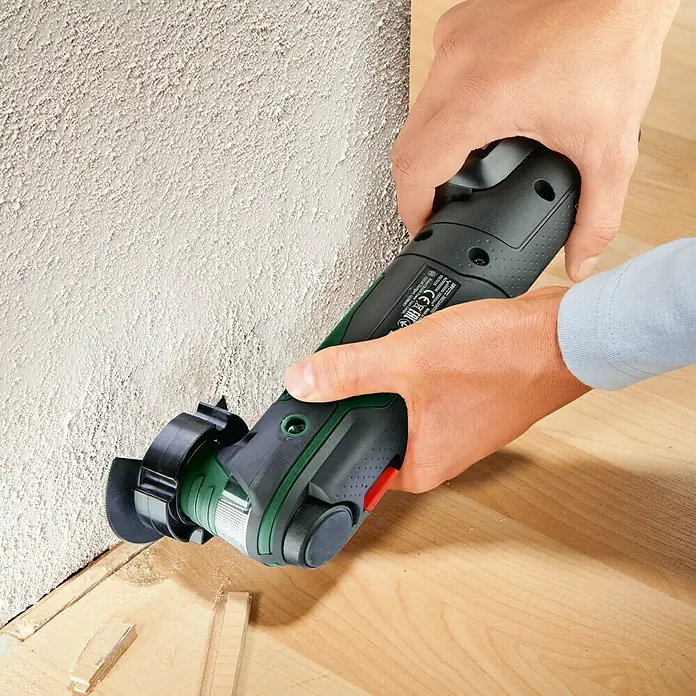 Bosch 18 V Power for All Akku-Multifunktionswerkzeug Advanced Multi 18 - 18 V, Ohne Akku, Leerlaufdrehzahl: 10.000 U/min - 20.000 U/min - Anwendungsbeispiel