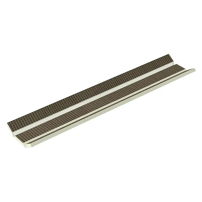 Ultrament U-Rohrkasten Do it - 120 cm x 12 cm x 20 mm - Ansicht von oben