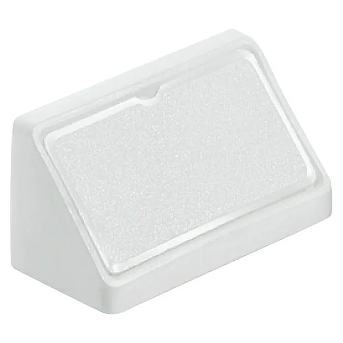 Stabilit Conector de esquina - 21 x 44 x 21 mm, Blanco - Vista frontal