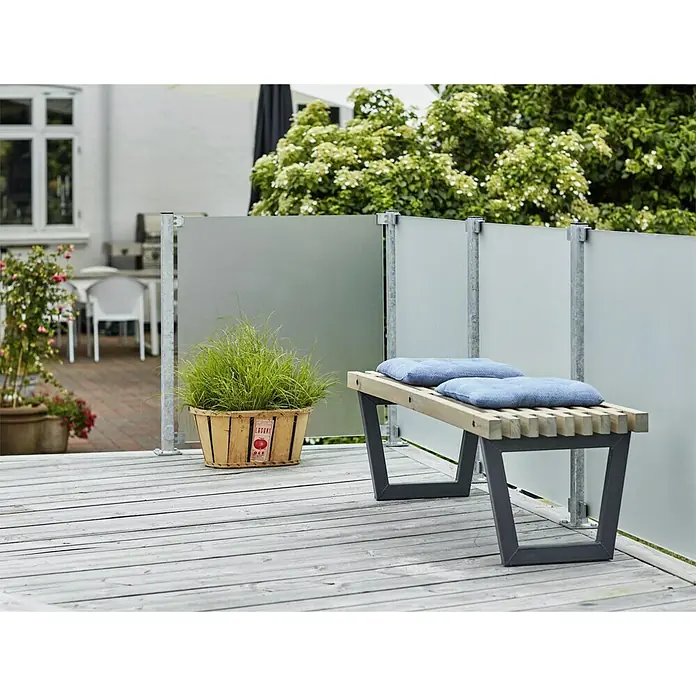 Plus Garten-Couchtisch Siesta - 140 x 49 cm, Material Tischplatte: Holz