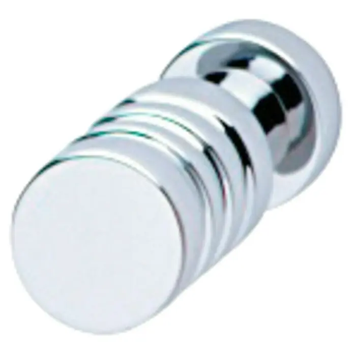 Okrugla ručka za namještaj - Ø x V: 12 x 22 mm, Ostalo, Kromirano