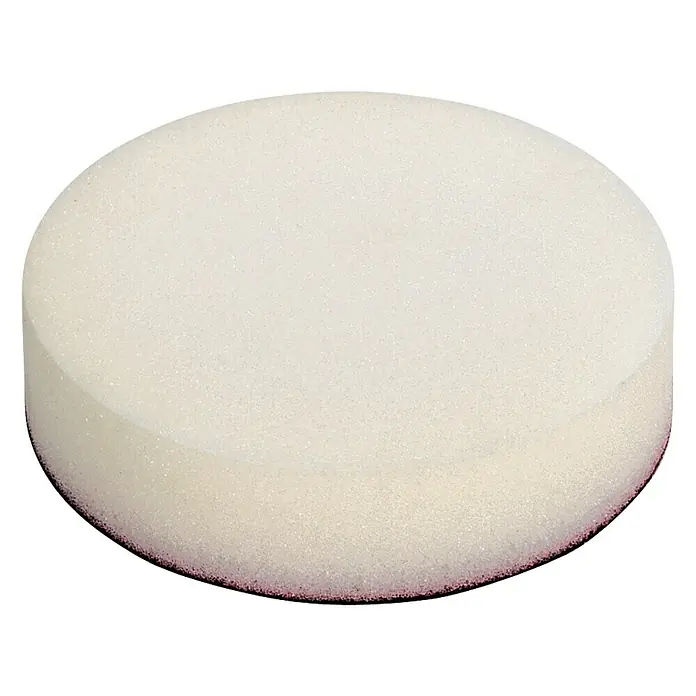Wolfcraft Esponja de pulido - Diámetro: 125 mm, Apto para: Madera / metal - Vista frontal