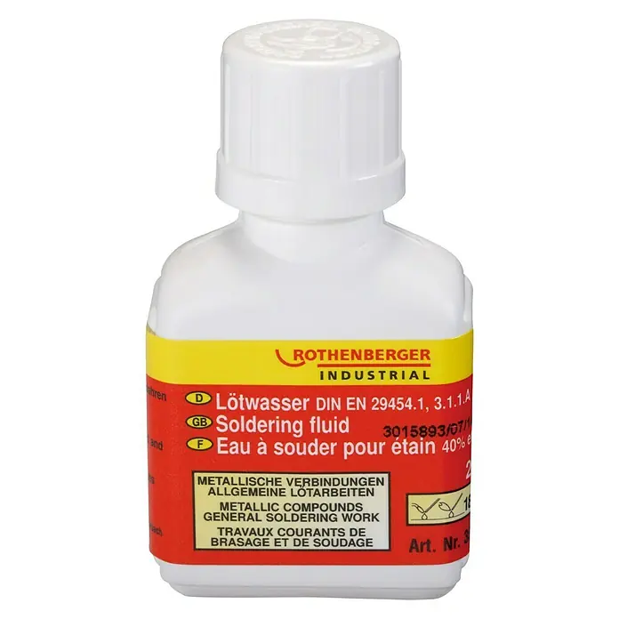 Rothenberger Industrial Voda za lemljenje - 24 ml - Pogled sprijeda