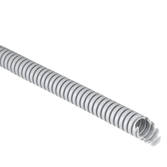 Tubo flexible - EN 16, 25 m, Plástico, 320 N, Gris