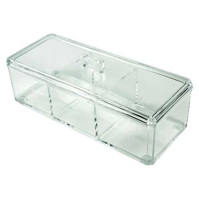 Deblanch Organizador para cosméticos - 12,5 x 33 cm, Transparente