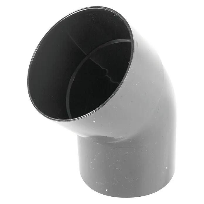 Dakota Codo de tubo Gris - 45 °
