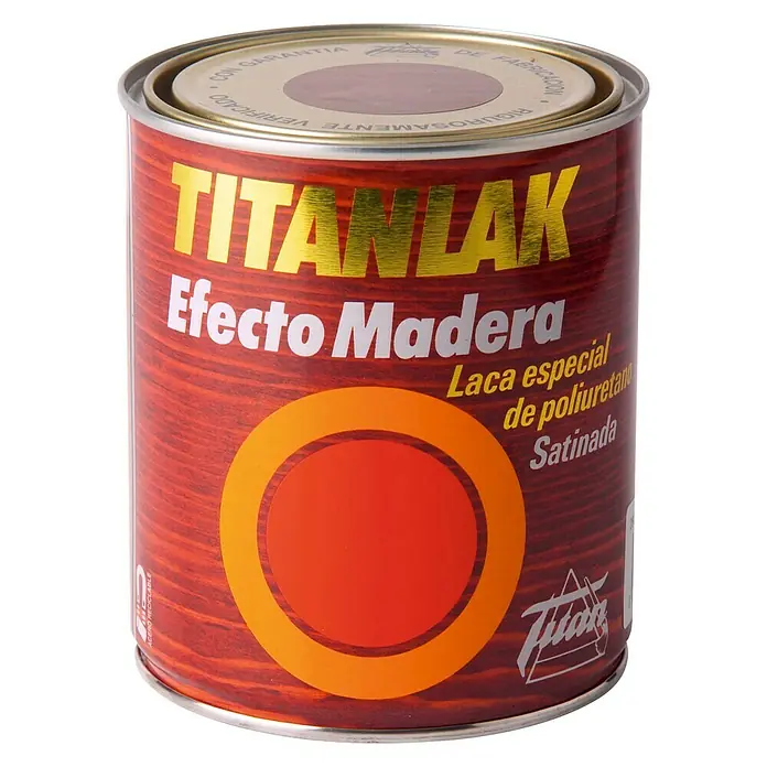 Titanlux Esmalte de color Titanlak Efecto madera - Roble, 375 ml, Satinado