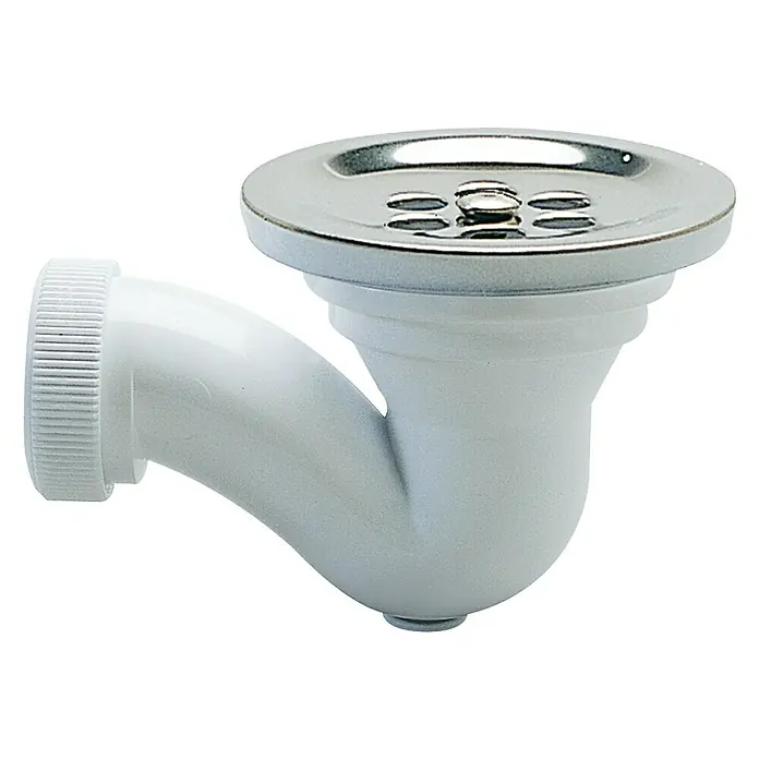 Válvula sifónica para ducha en envase - 115 mm