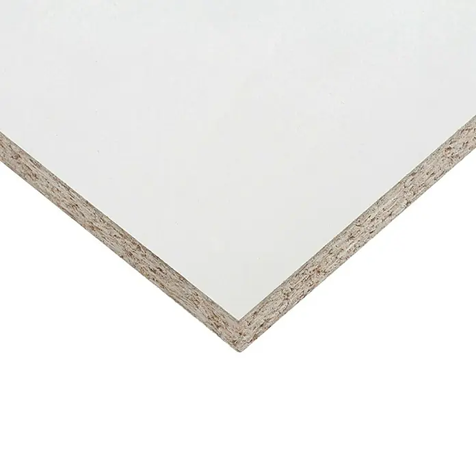 Maderas Daganzo Tablero de melamina a medida - Blanco, 244 cm x 122 cm x 16 mm