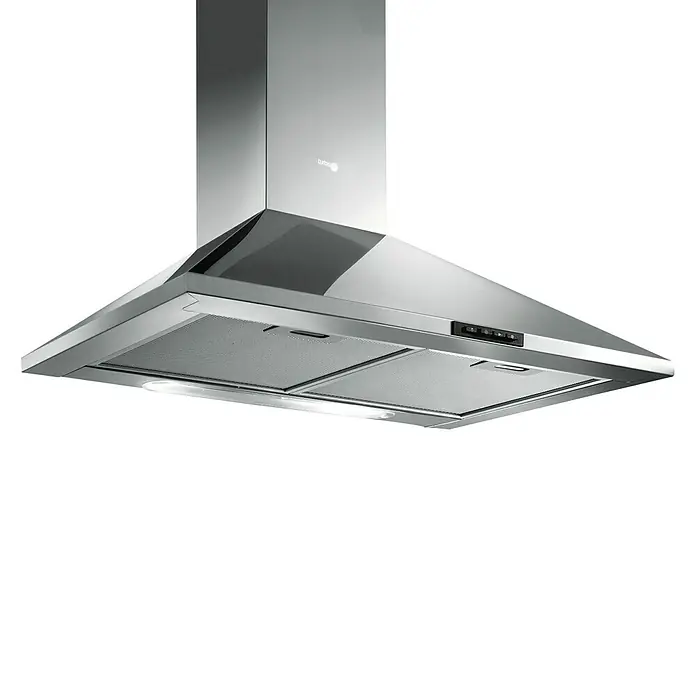Turboair Campana de pared Certosa - Ancho: 60 cm, Potencia de aire máx.: 392 m³/h, Acero inoxidable