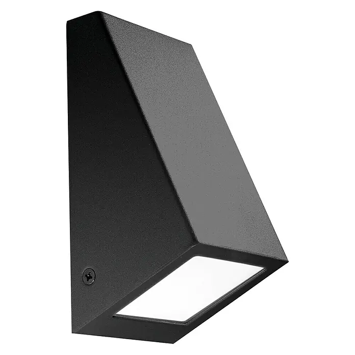 Forlight Aplique exterior Karen - 60 W, 11,6 x 12 x 24 cm, Negro, IP44, E27