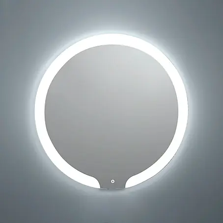 Camargue  Espejo redondo con luz LED Sphere