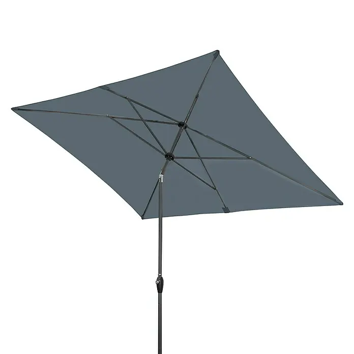 Derby Basic Lift Sonnenschirm Neo - Anthrazit, L x B: 240 x 200 cm
