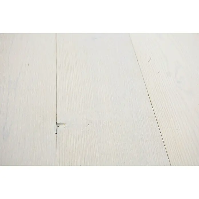 Houten paneel Woodland - Grenen, 90 x 12,8 cm, Pure white, Zelfklevend - Close-up