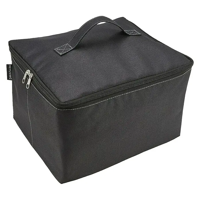 Meyliving Kühltasche - L x B x H: 30 x 25 x 20 cm, Schwarz - Rechte Seitenansicht