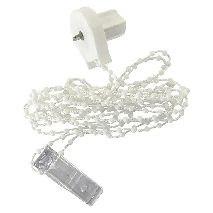 Cadena para cortina Roll-up - 1,5 m, Blanco, Plástico