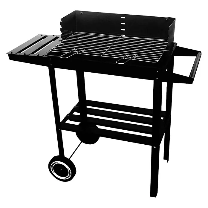 Grillstar Roštilj na kotačima Nevada - Dimenzija rešetke za pečenje: 49 x 27 cm