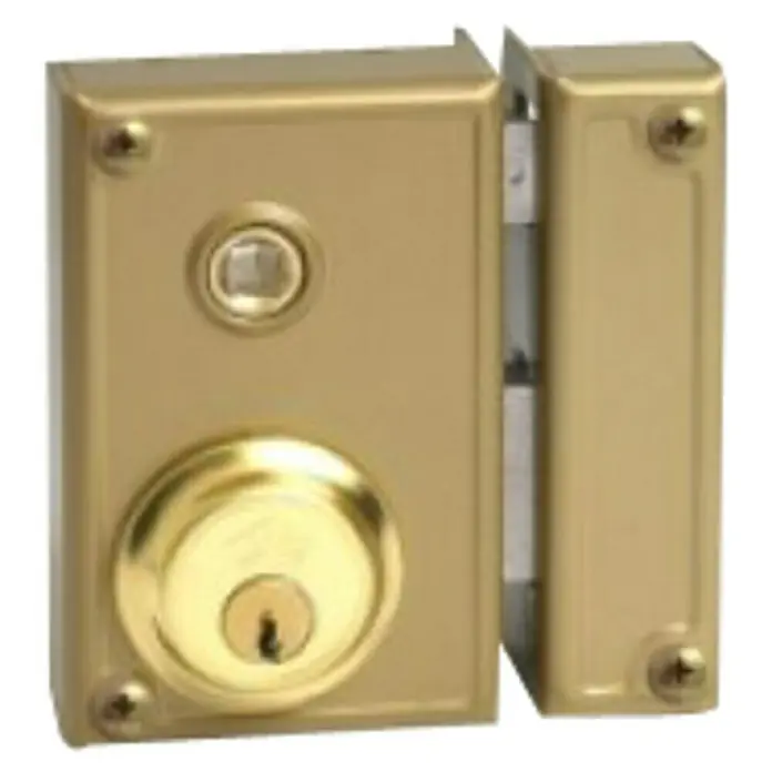 JiS Cerradura con cerrojo 35-7 - Tipo de cerradura: Cerradura de bombín, DIN-derecha, Puerta exterior