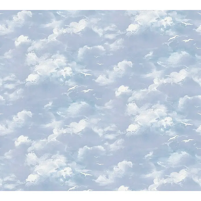 AS Creation Dekora Natur 4 Strukturtapete - Blau, Motiv, Reliefstruktur, 10,05 x 0,53 m - Detailaufnahme