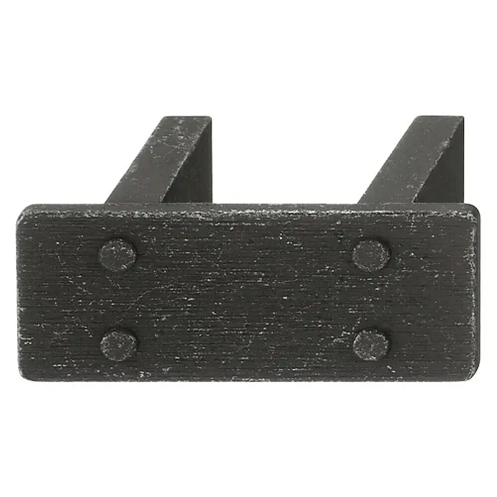 Häfele Tirador para muebles - Tipo de tirador del mueble: Estribo, L x An x Al: 58 x 26 x 25 mm, Otros - Vista frontal