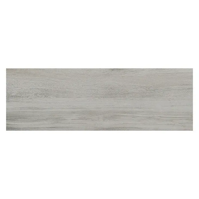 Revestimiento cerámico Jungle Wall - 20 x 60 cm, Gris, Mate, Estilo madera
