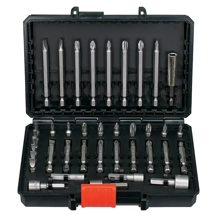 Black+Decker Maletín de brocas y puntas A7202-XJ - 38 pzs.