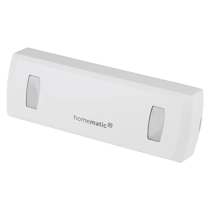Homematic IP Set Heizkörper-Thermostat statt 159,- € - Weiß, Batteriebetrieben, 22 x 128 x 45 mm - Linke Seitenansicht