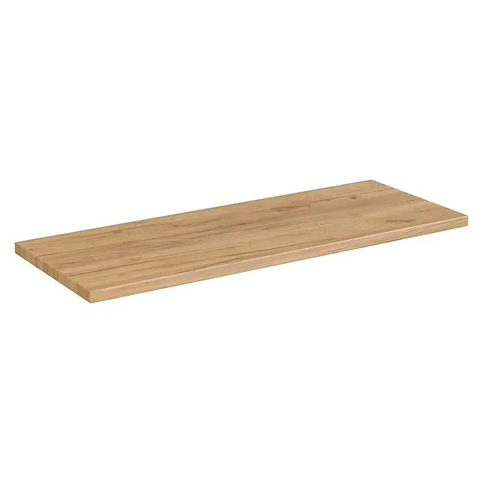Camargue Espacio Drvene ploče za umivaonike - 120 x 46 x 3,2 cm, Craft Gold Oak - Pogled sprijeda