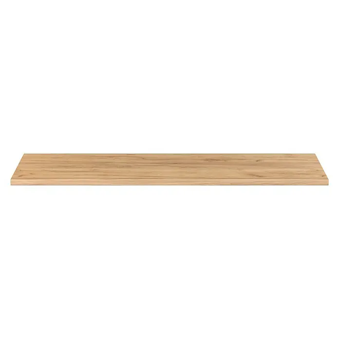Camargue Espacio Drvene ploče za umivaonike - 160 x 46 x 3,2 cm, Craft Gold Oak - Pogled sprijeda