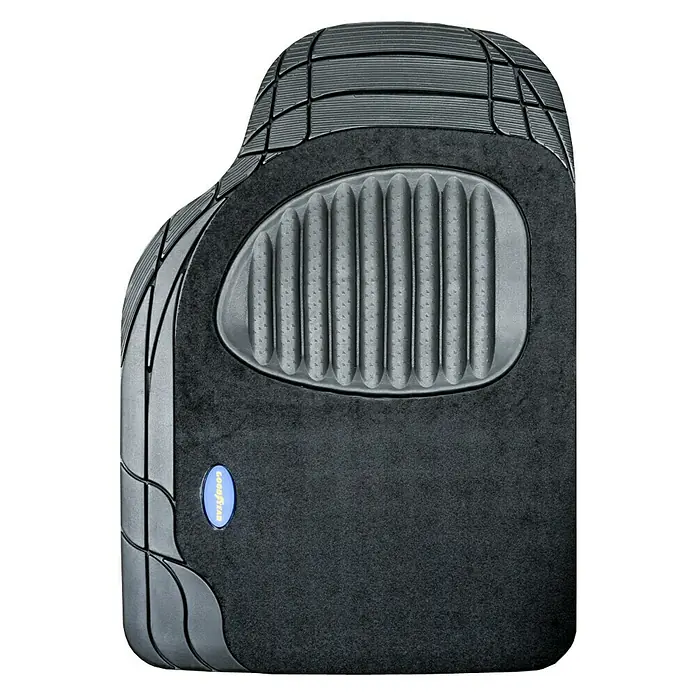 Goodyear Juego de alfombrillas para vehículo - Negro, 4 piezas