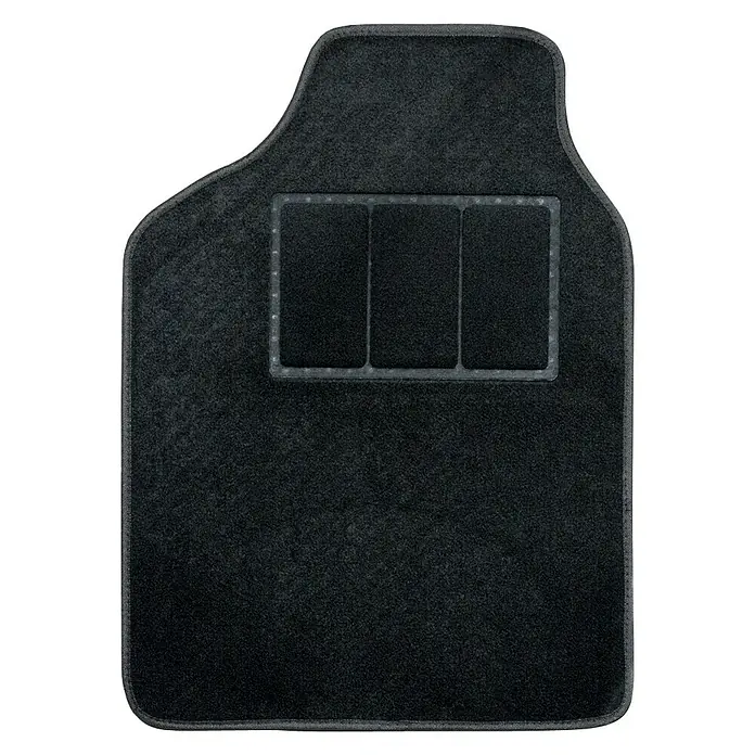 Juego de alfombrillas para vehículo Clasic - 4 piezas, Negro