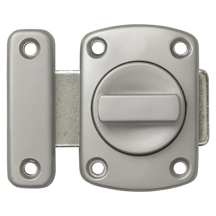 Abus Pestillo deslizante DRD40 - Puerta interior, Níquel