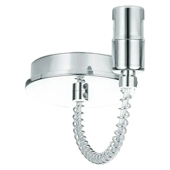 Eglo Style Stromeinspeisung Villanova 1 - Ø x L: 3 x 28 cm, Stahl, Chrom