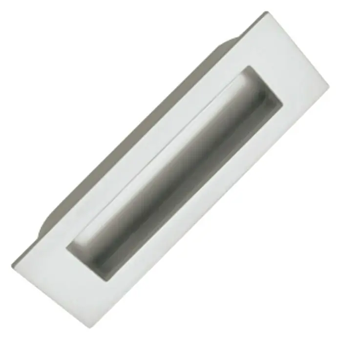 Nesu Tirador para muebles 866217 - L x An x Al: 9,2 x 3,1 x 0,2 cm, Cromado