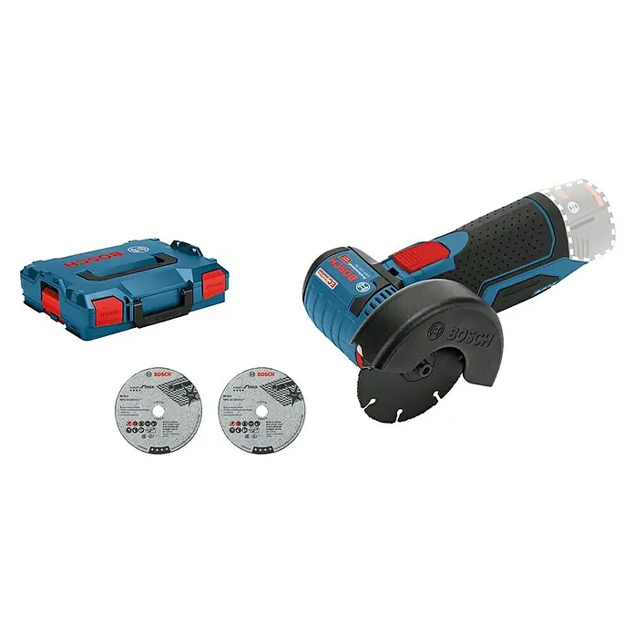 Bosch Professional Akku-Winkelschleifer GWS 12V-76 L-Boxx - 12 V, Ohne Akku, Durchmesser Scheibe: 76 mm, 19.500 U/min