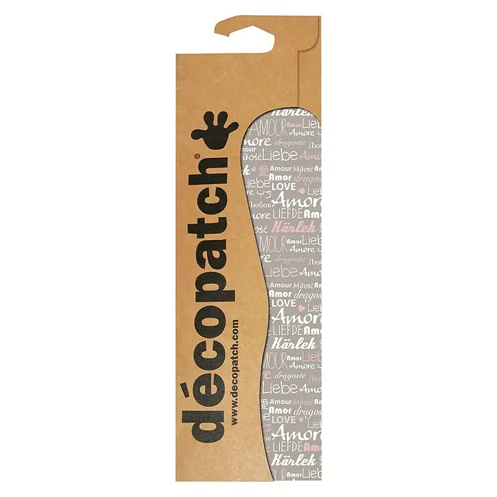 Décopatch Papel decorativo Love - 3 ud., 40 x 30 cm