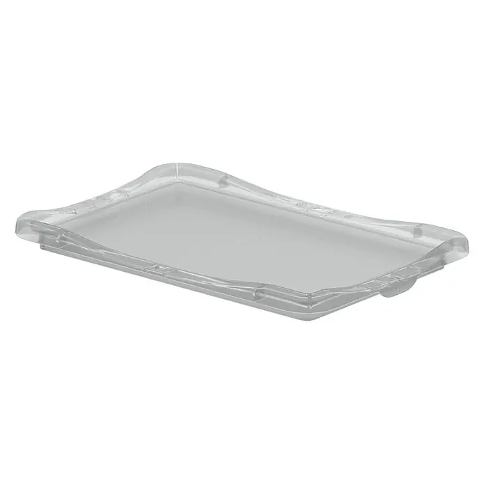 Surplus Systems Deckel - Passend für: Surplus Systems Euronormboxen, L x B: 30 x 20 cm, Transparent - Rechte Seitenansicht