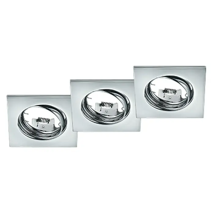 Trio Lighting Set de focos empotrables Jura - Cromo