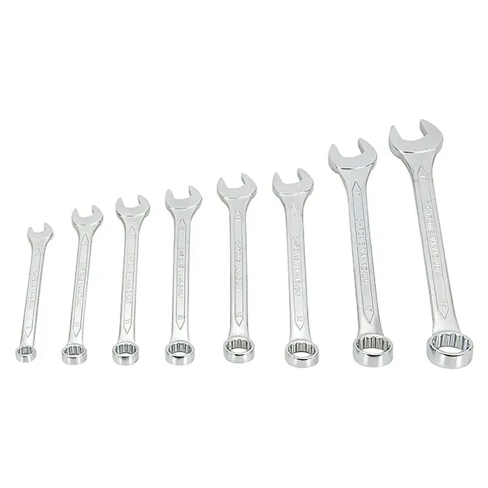 Alpha Tools Set okasto viličastih ključeva - 8 -dij. - Pogled sprijeda